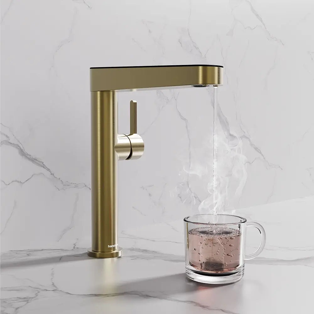 Hanstrom 5 in 1 Digital Tap - Brushed Brass