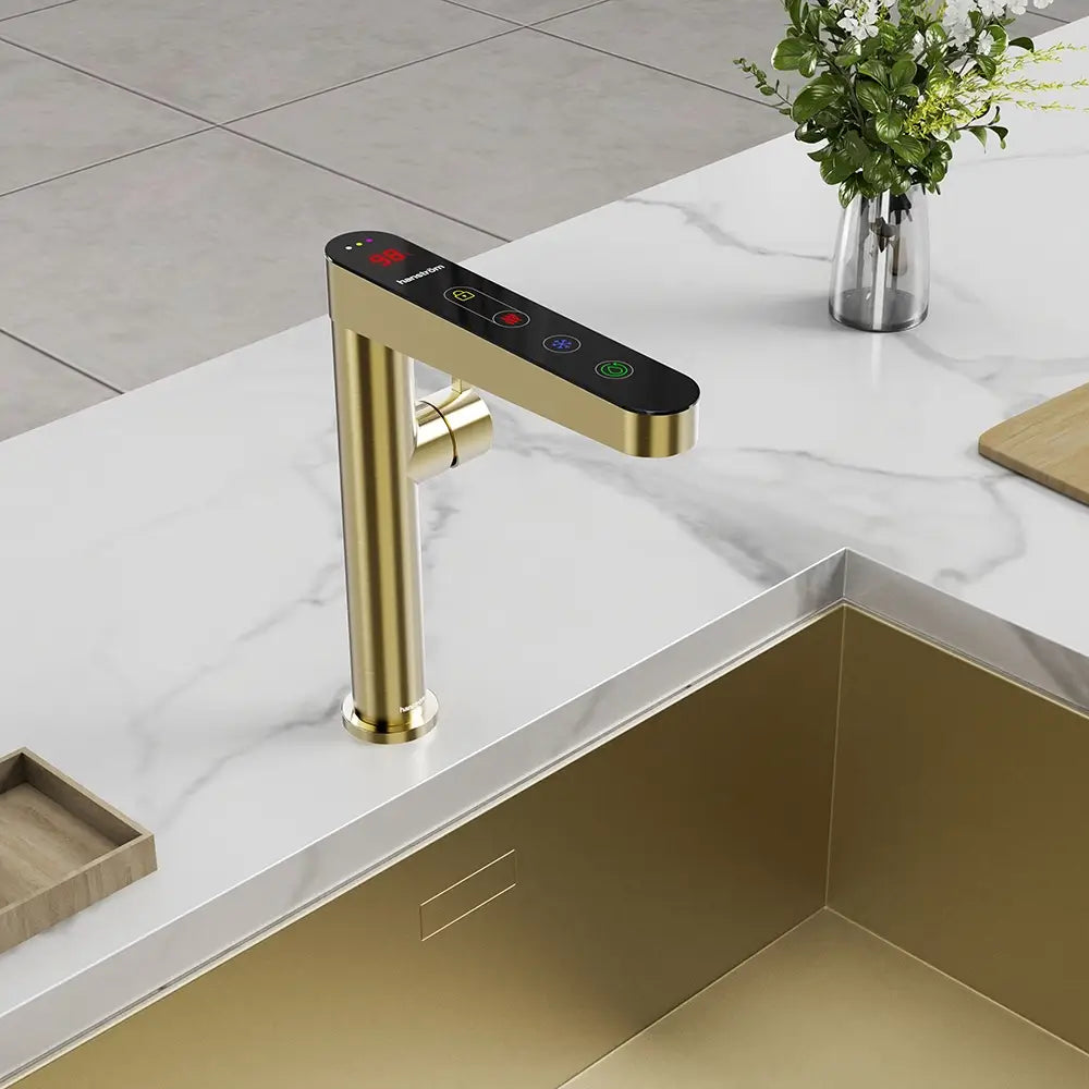 Hanstrom 5 in 1 Digital Tap - Brushed Brass