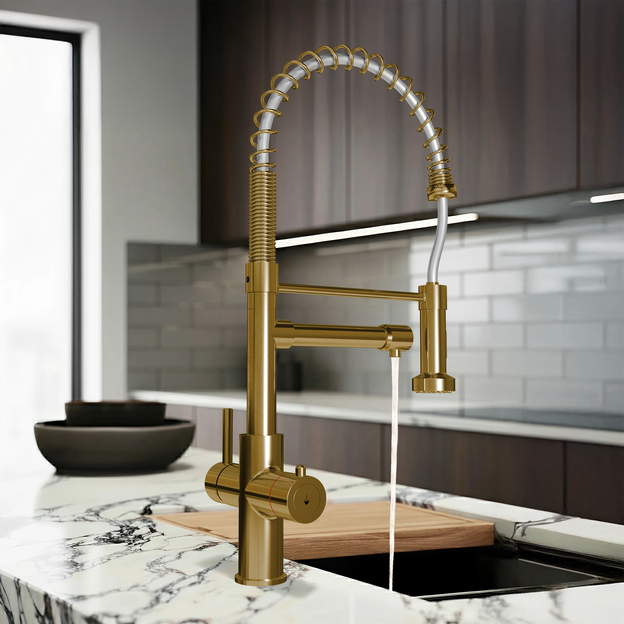 Fohen Aran Pro Brushed Zirconium Gold