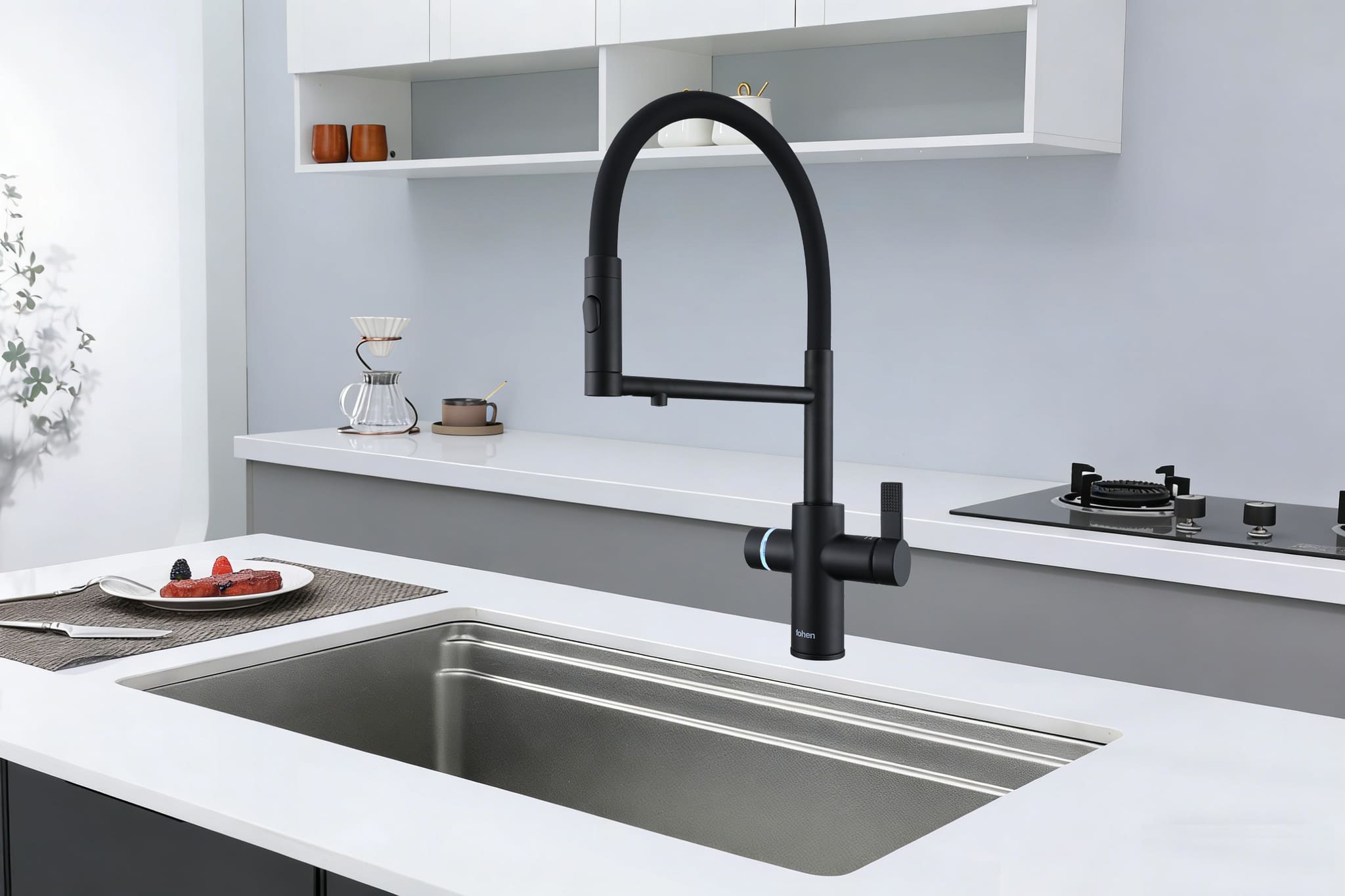 Fohen 4-in-1 Flux Touch - Matt Black
