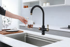 Fohen 4-in-1 Fervente - Matt Black with Patinated Brass Accents