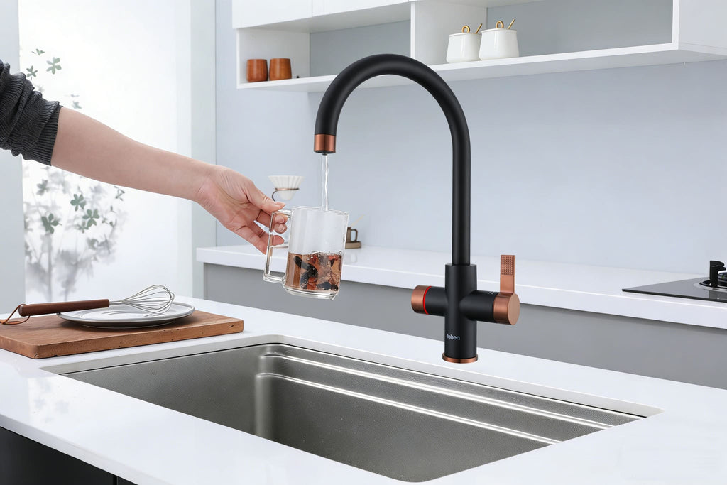 Fohen 4-in-1 Fervente - Matt Black with Rose Gold Accents