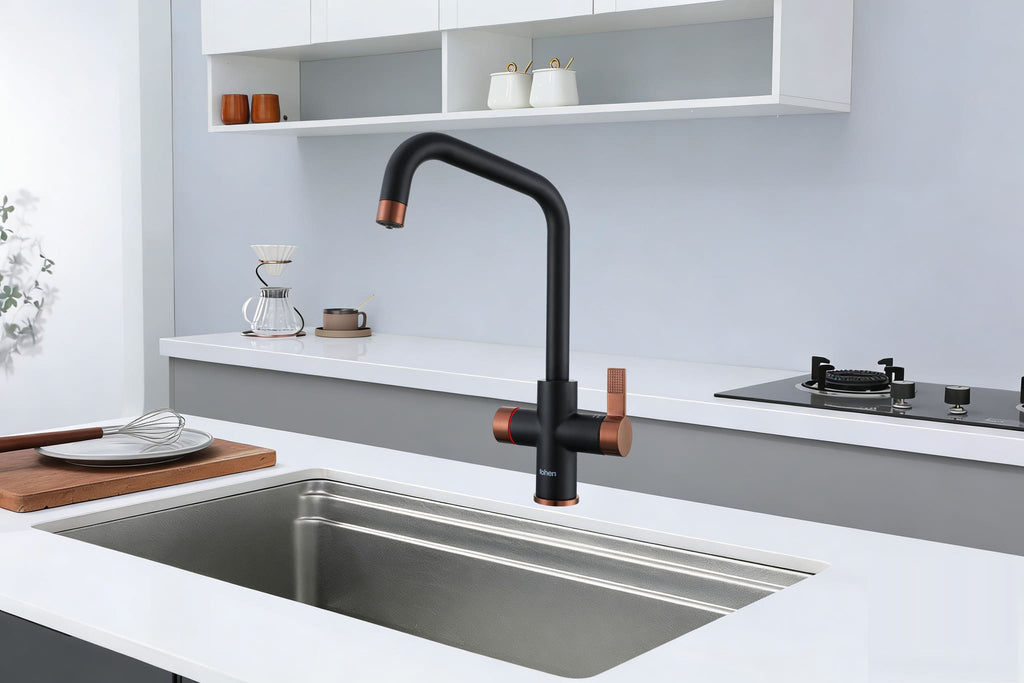 Fohen 4-in-1 Fedina Touch - Matt Black & Rose Gold Accents