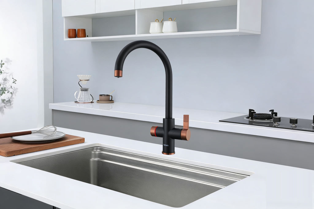 Fohen 4-in-1 Fervente - Matt Black with Rose Gold Accents
