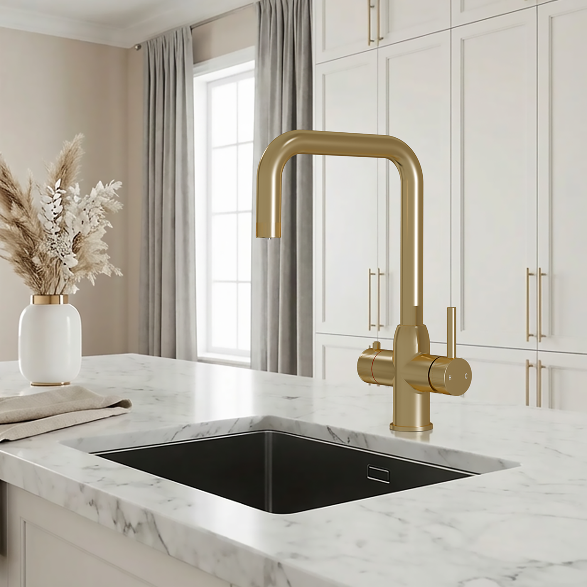 Hanström Enos+ 4-in-1 Brushed Brass