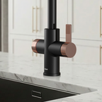 Fohen 4-in-1 Fedina - Matt Black & Rose Gold Accents