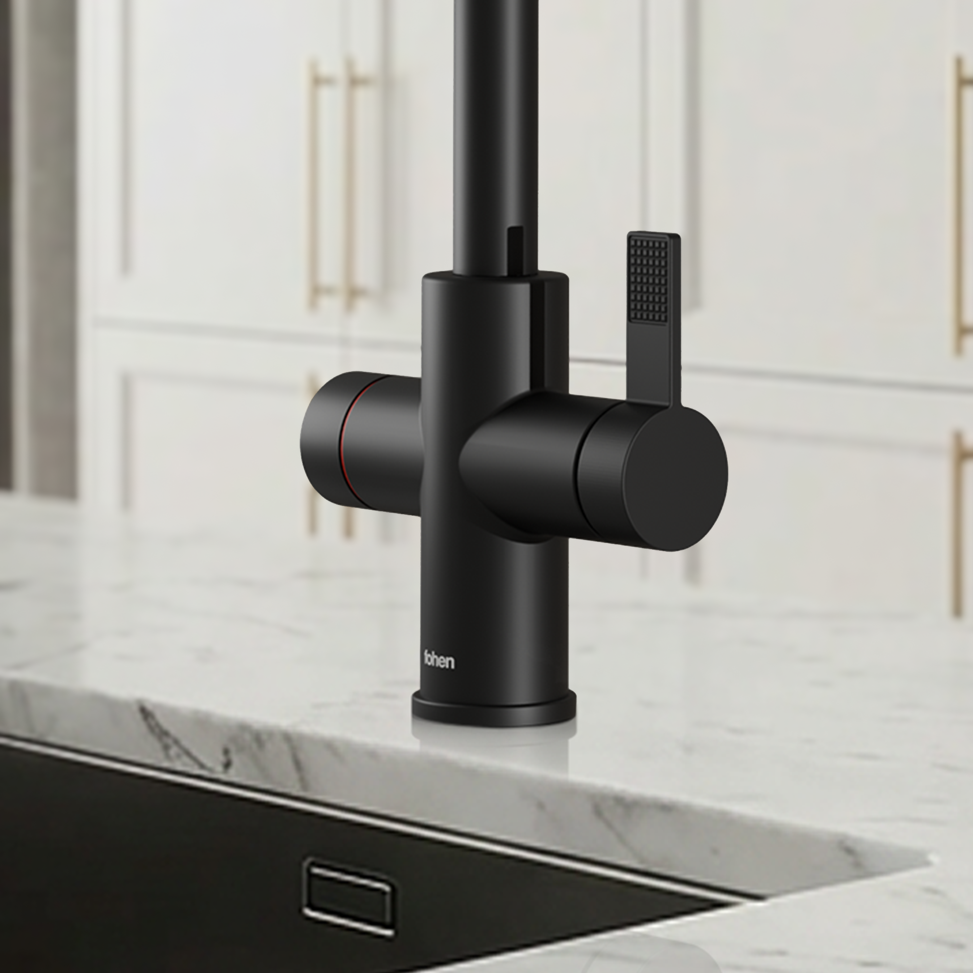 Fohen 4-in-1 Fedina - Matt Black