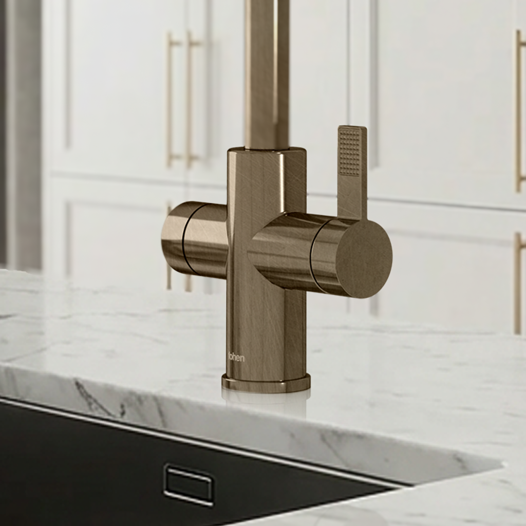 Fohen 4-in-1 Fedina - Patinated Brass