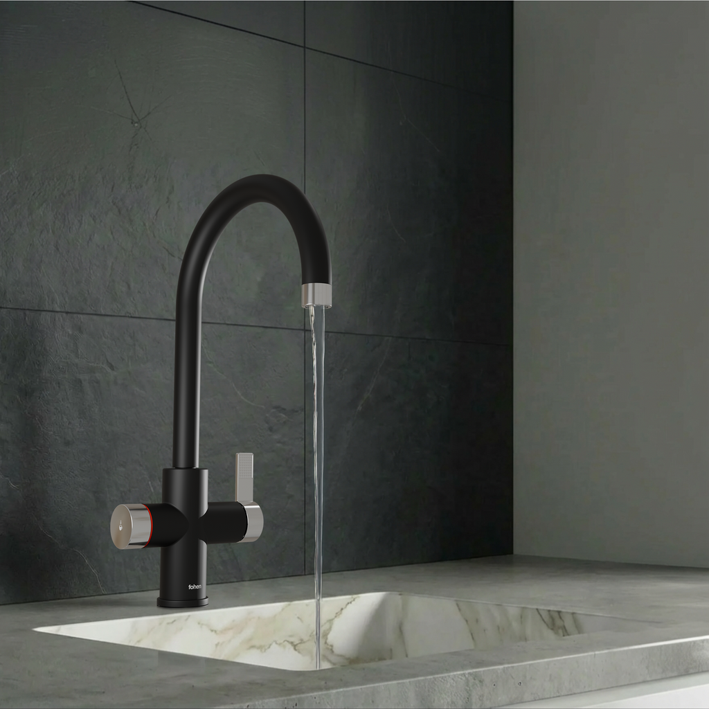 Fohen 4-in-1 Fervente - Matt Black with Chrome Accents