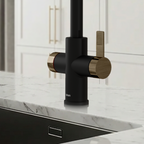 Fohen 4-in-1 Fervente - Matt Black with Patinated Brass Accents