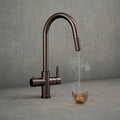 Hanström 4-in-1 Flex Pro Instant Boiling Water Tap - Brushed Bronze
