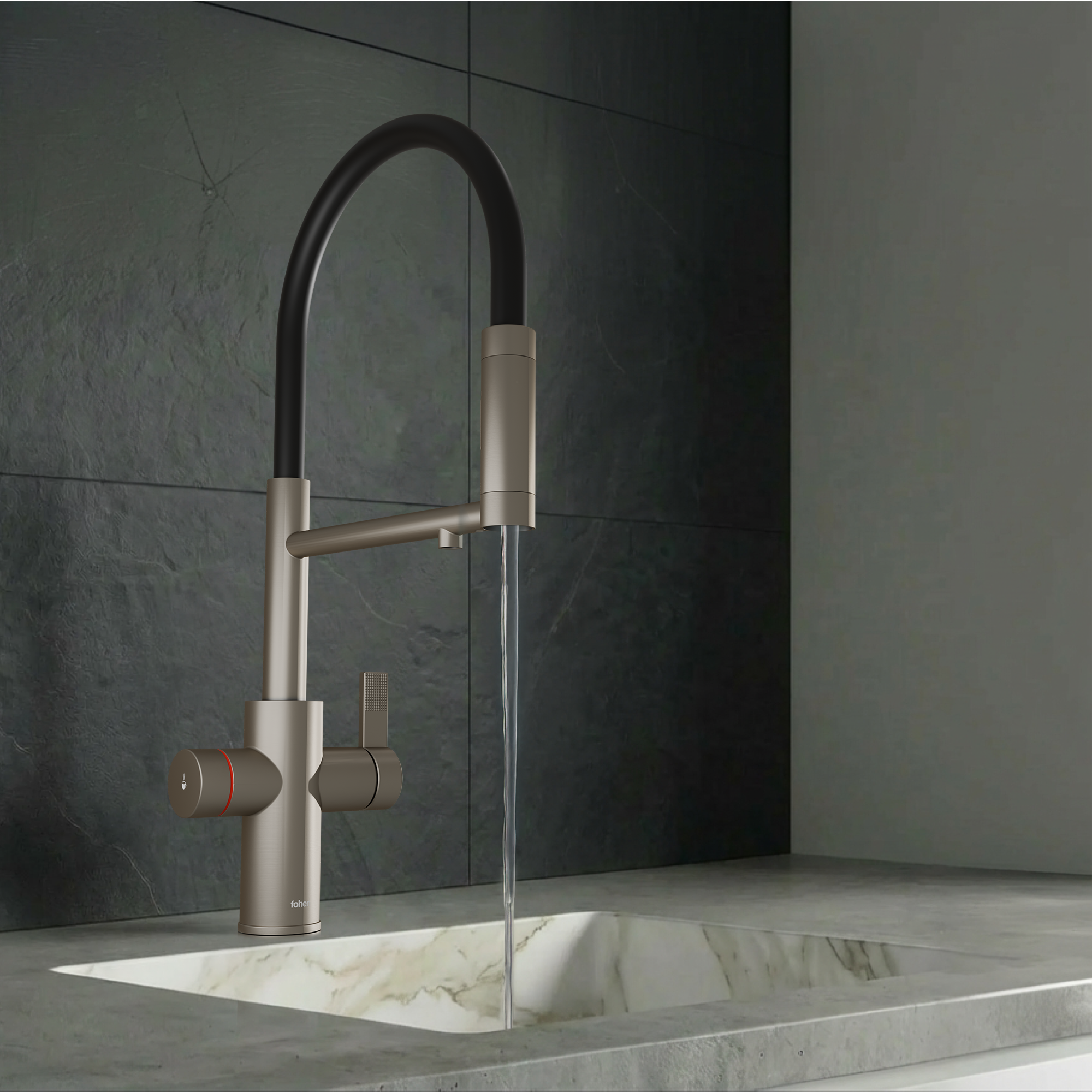 Fohen 4-in-1 Flux - Brushed Nickel