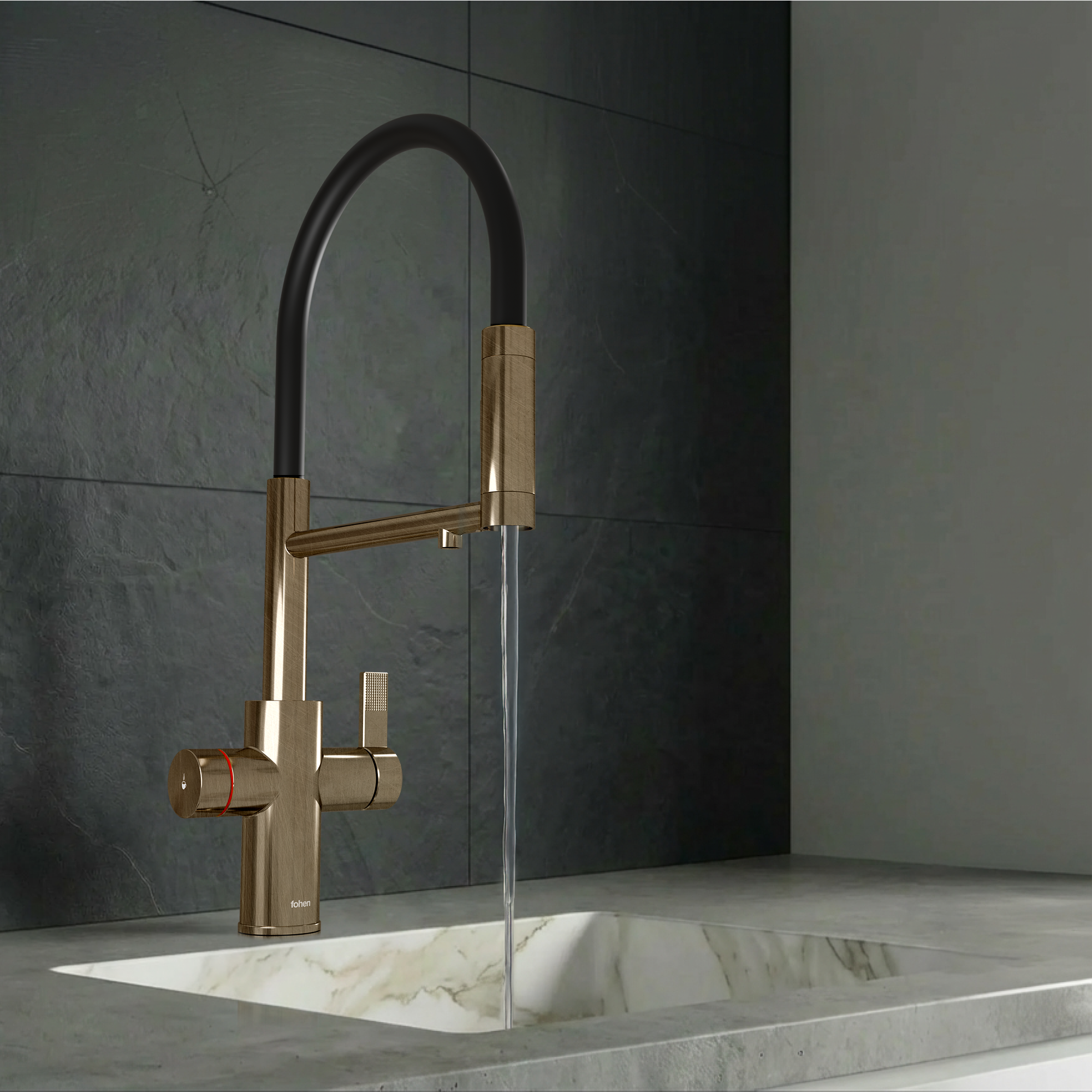 Fohen 4-in-1 Flux - Patinated Brass