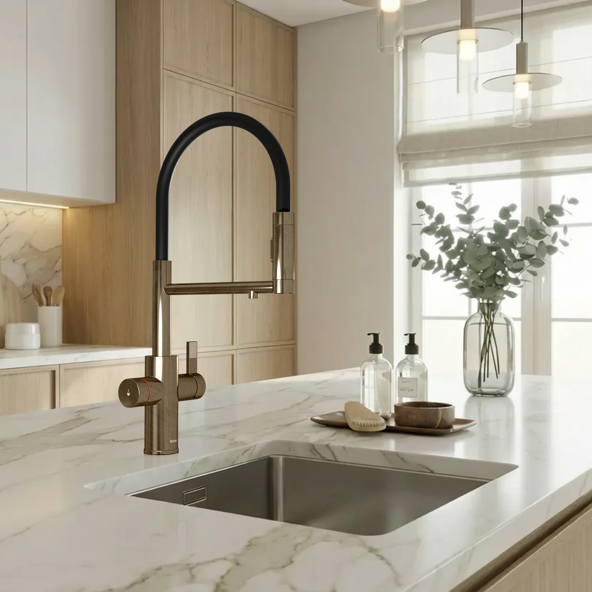 Fohen 4-in-1 Flux - Patinated Brass