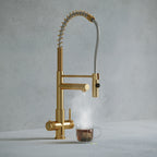 Hanström 3-in-1 Flex Touch Instant Boiling Water Tap - Brushed Gold