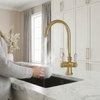 Hanström Holden Cruciform 3-in-1 Brushed Brass