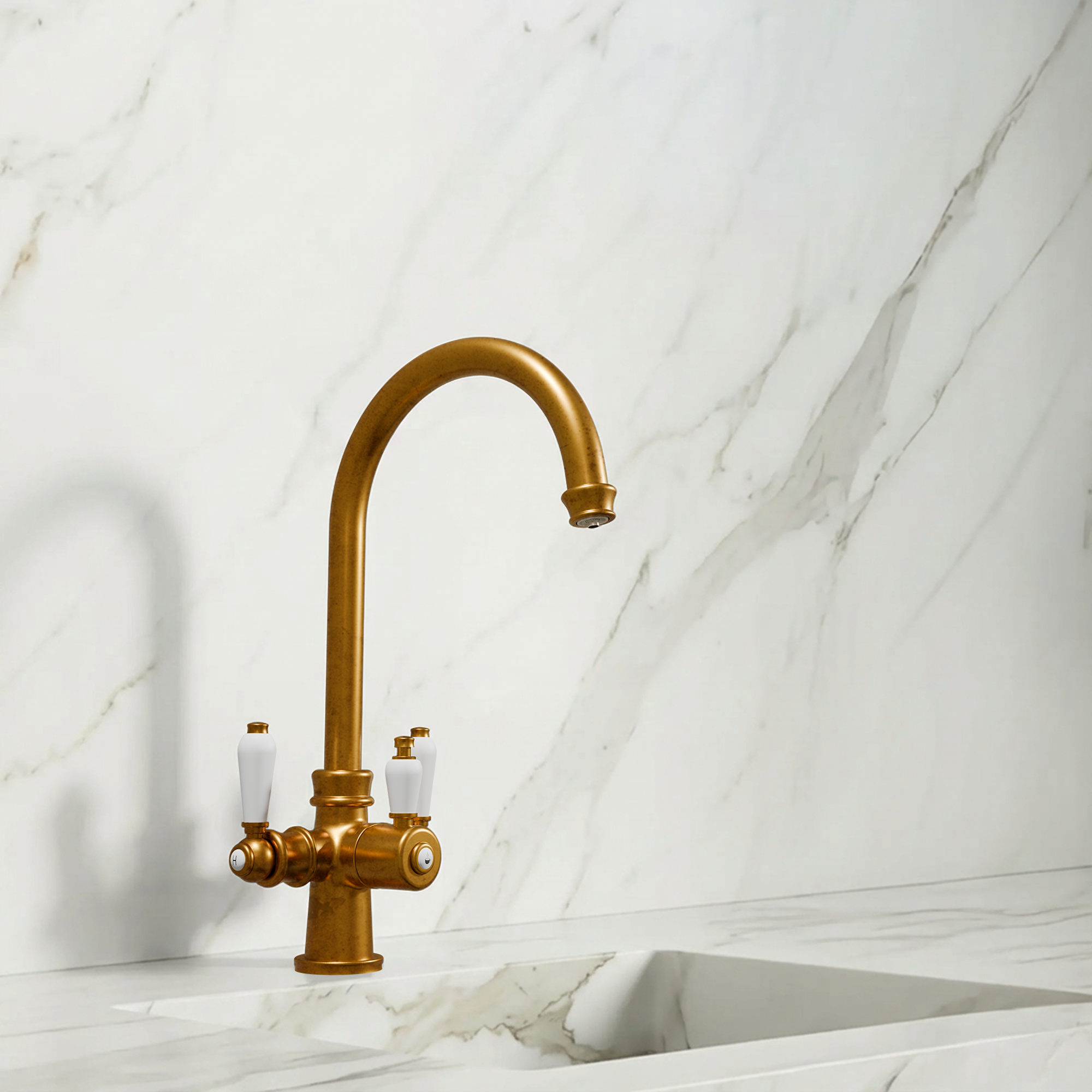 Hanström Holden 3-in-1 Aged Brass