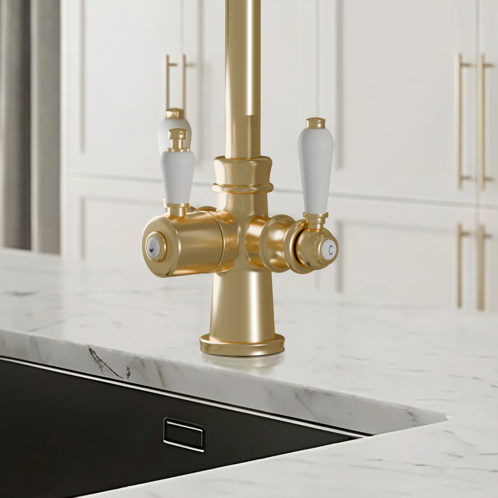 Hanström Holden Cruciform 3-in-1 Brushed Brass