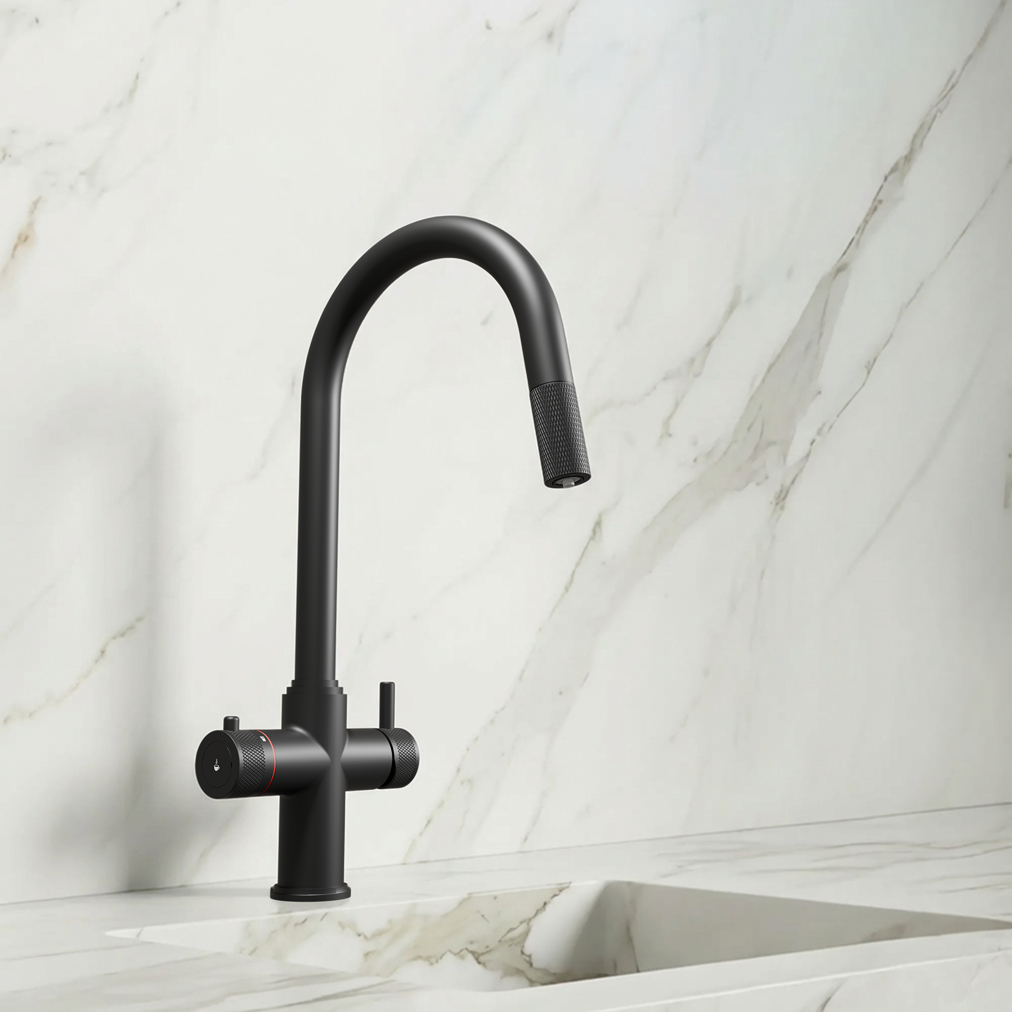 Hanström Kyros 4-in-1 Pull Out Matt Black