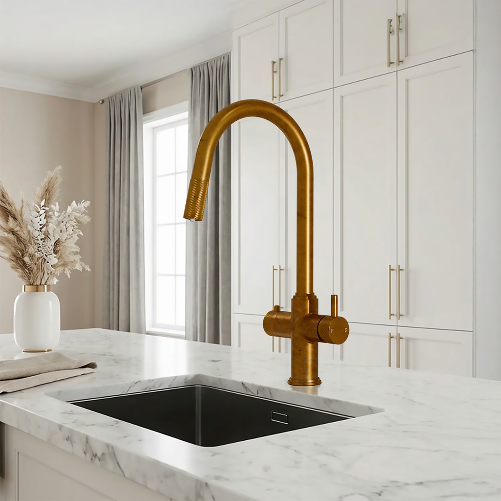 Hanström Kyros 4-in-1 Pull Out Aged Brass