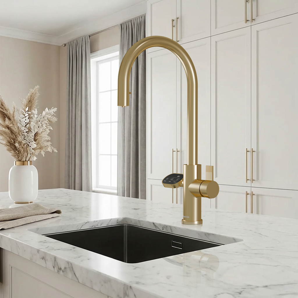 Hanström 4-in-1 Nexa Digital Pullout - Brushed Gold