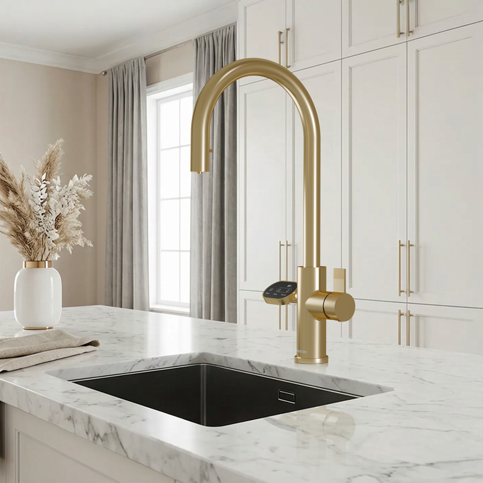 Hanström 4-in-1 Nexa Digital Pullout - Brushed Gold