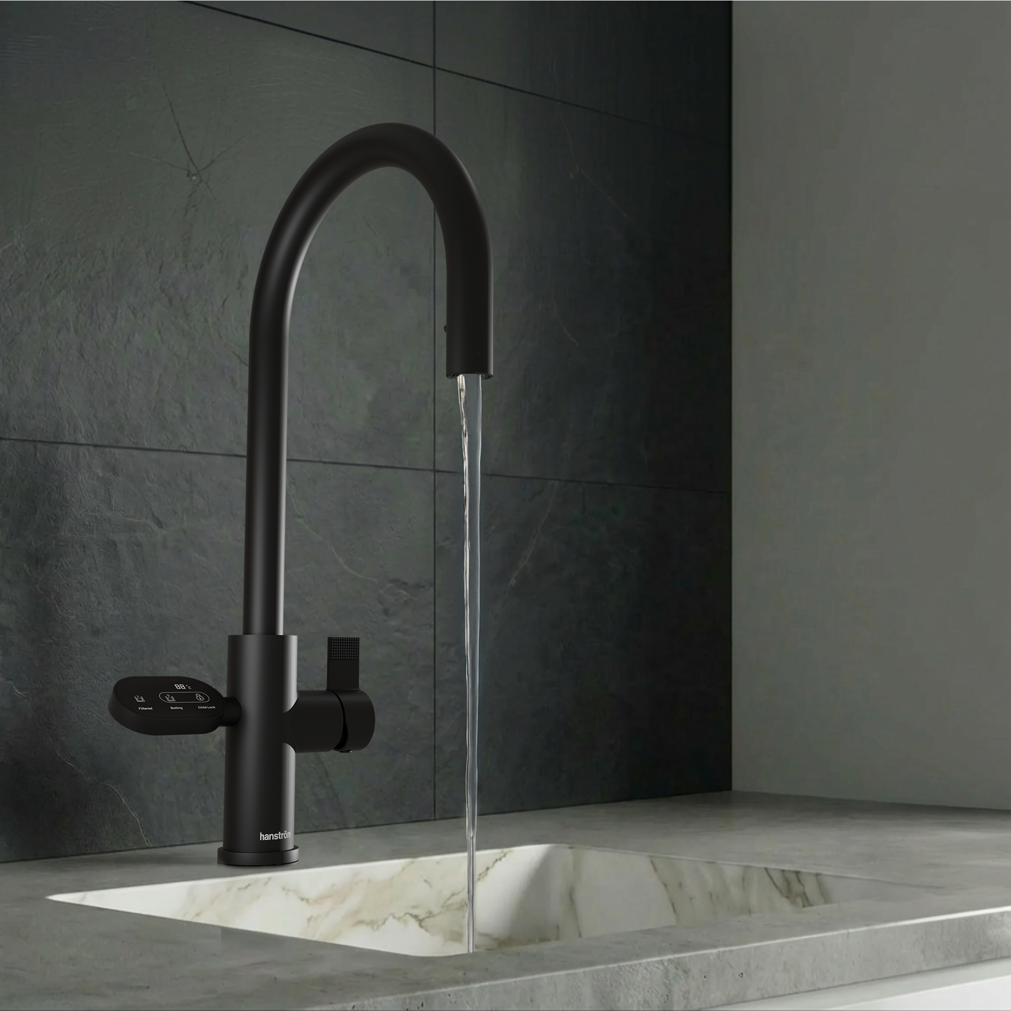 Hanström 4-in-1 Nexa Digital Pullout - Matt Black