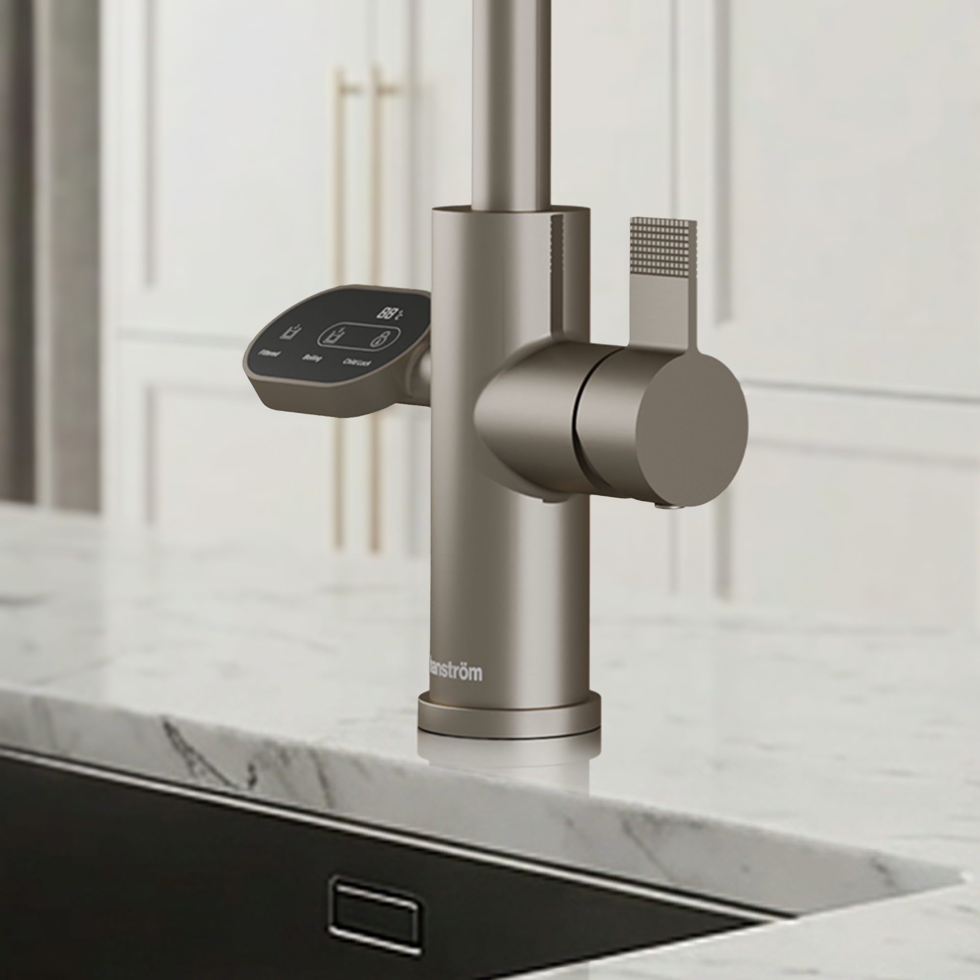 Hanström 4-in-1 Nexa Digital - Brushed Nickel
