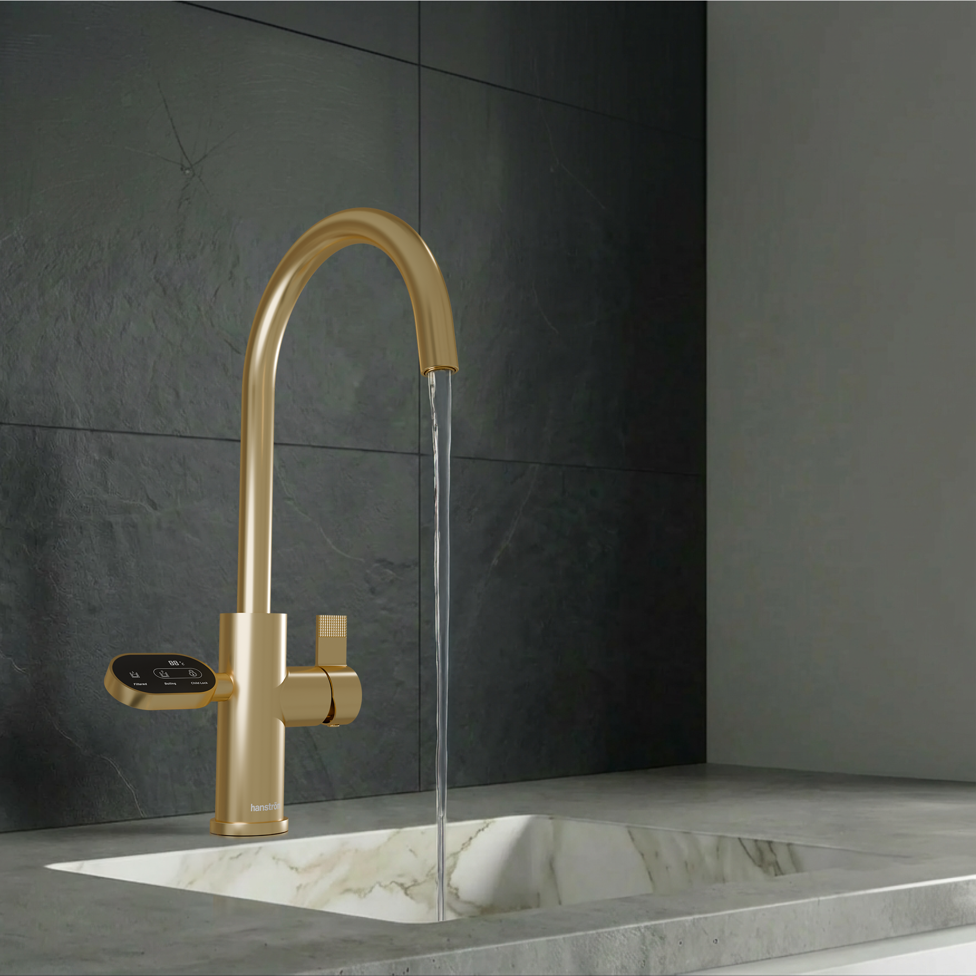 Hanström 4-in-1 Nexa Digital - Brushed Gold