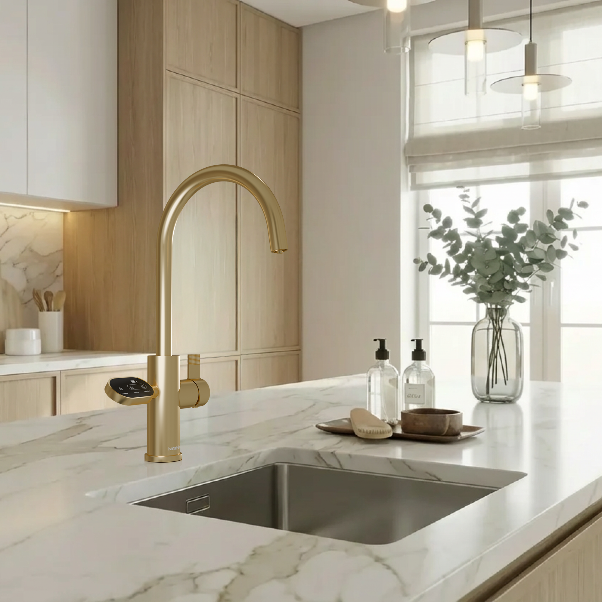 Hanström 4-in-1 Nexa Digital - Brushed Gold