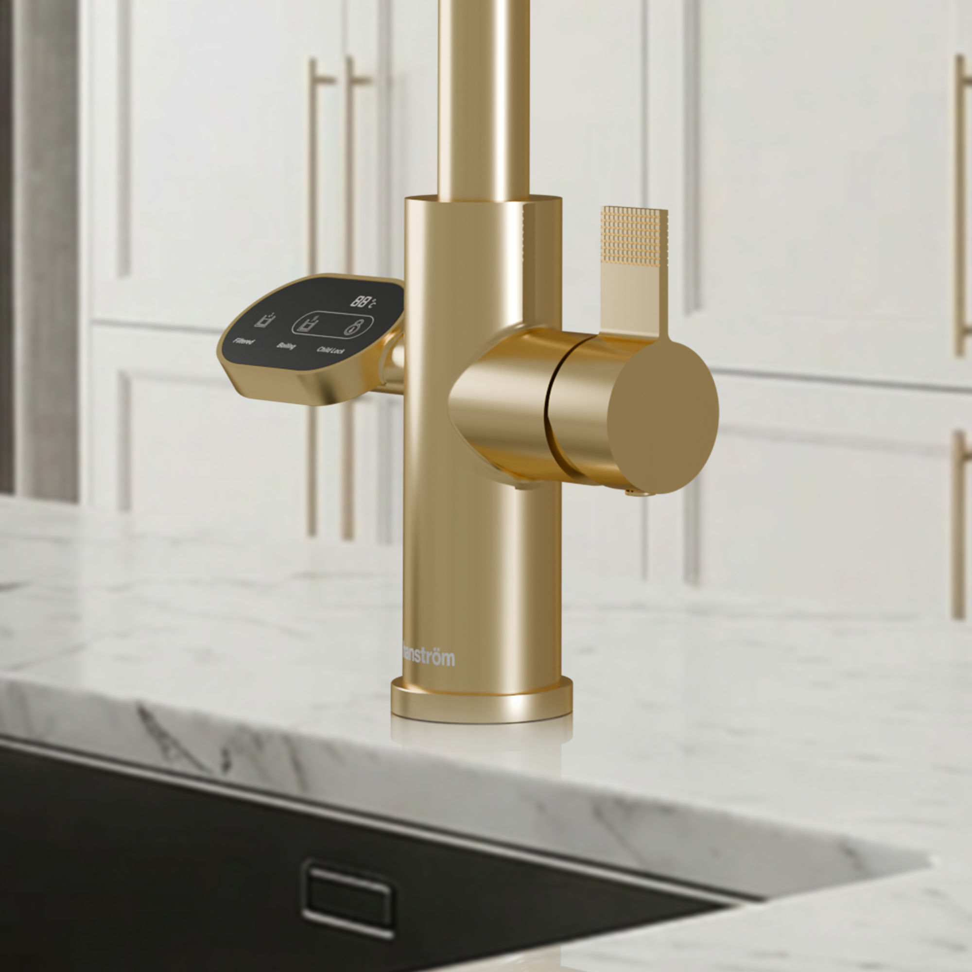 Hanström 4-in-1 Nexa Digital Pullout - Brushed Gold