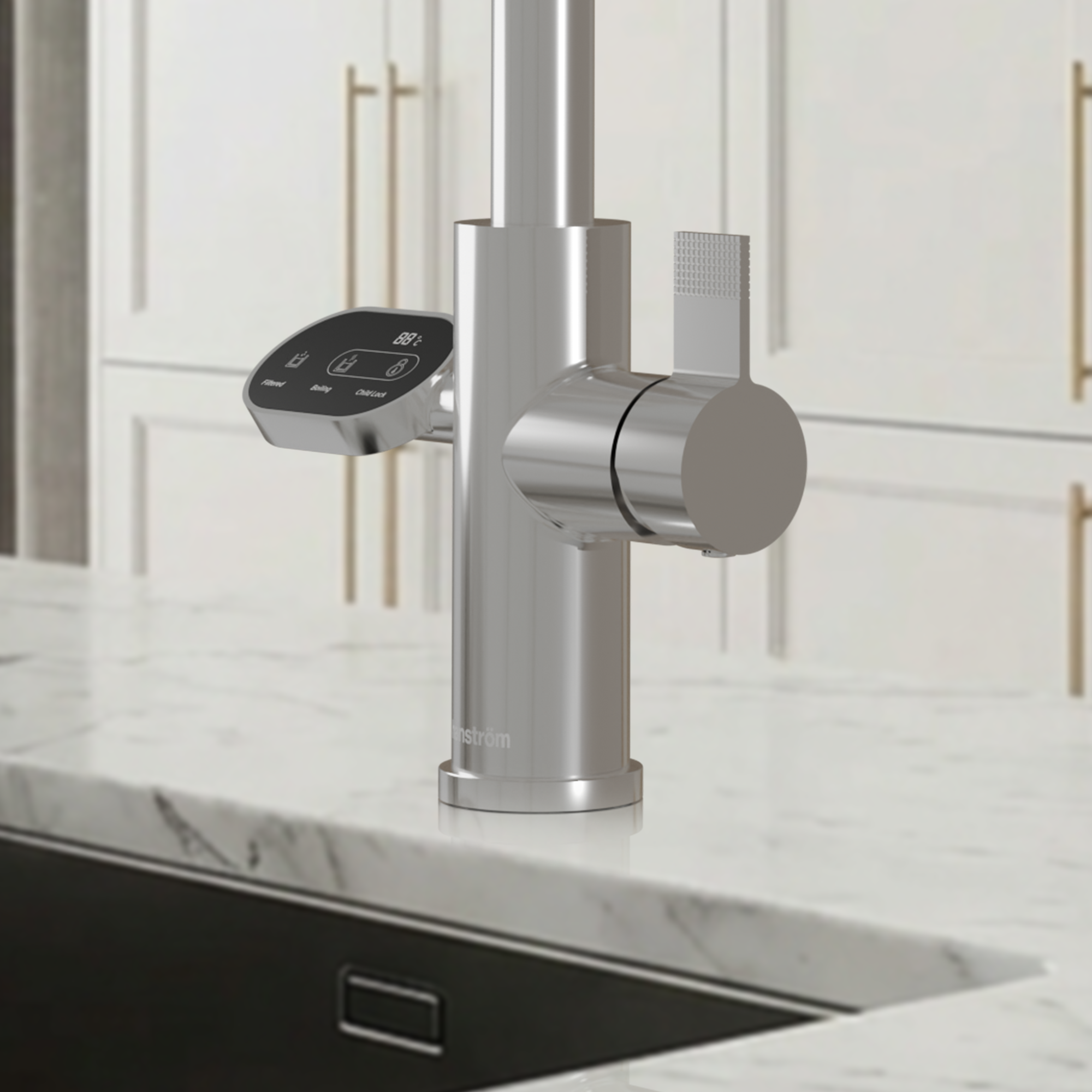 Hanström 4-in-1 Nexa Digital Pullout - Chrome