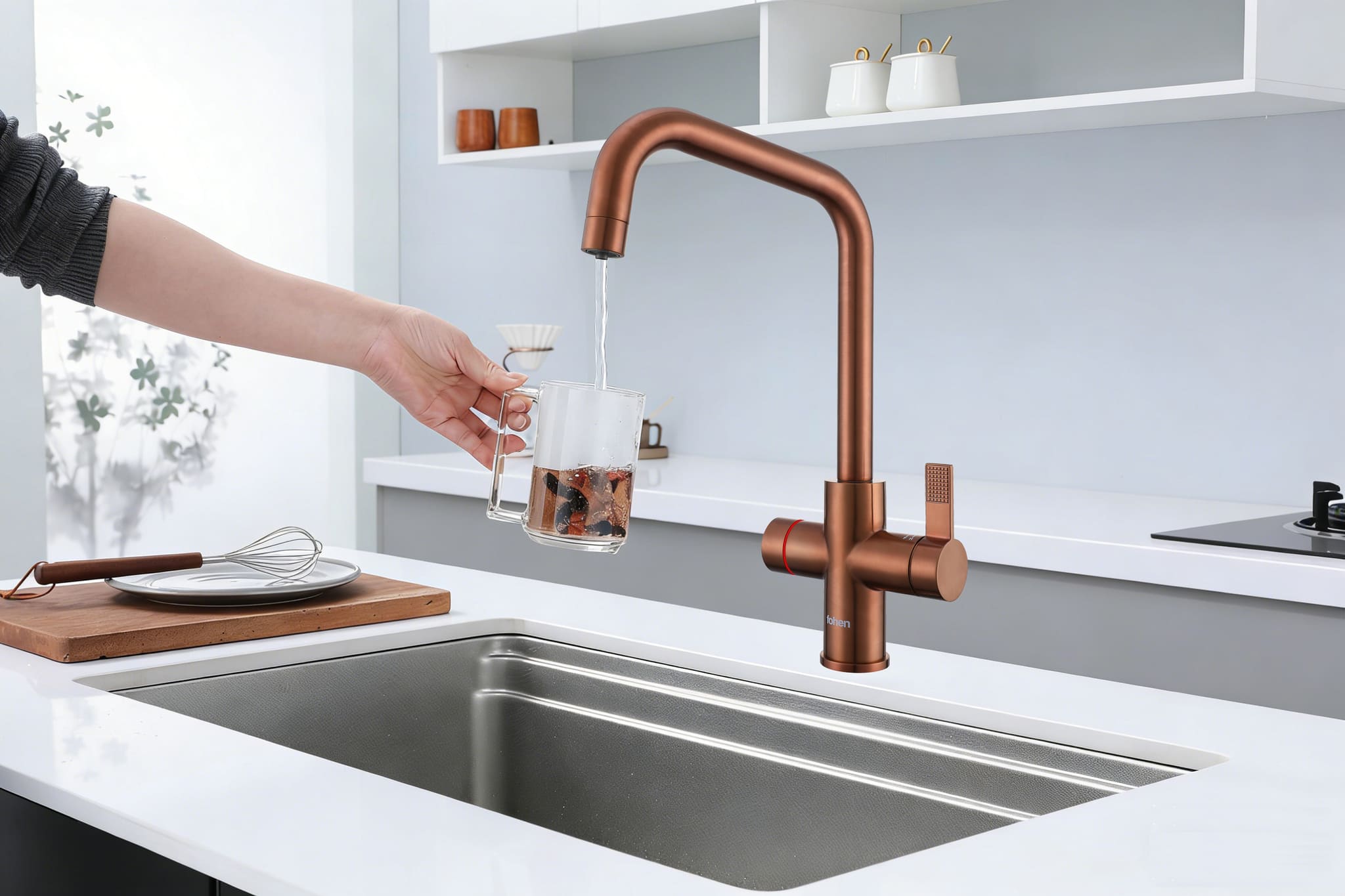 Fohen 4-in-1 Fedina - Rose Gold