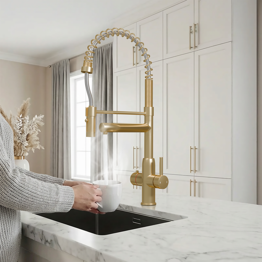 Hanström Spring Pro 3-in-1 Brushed Brass