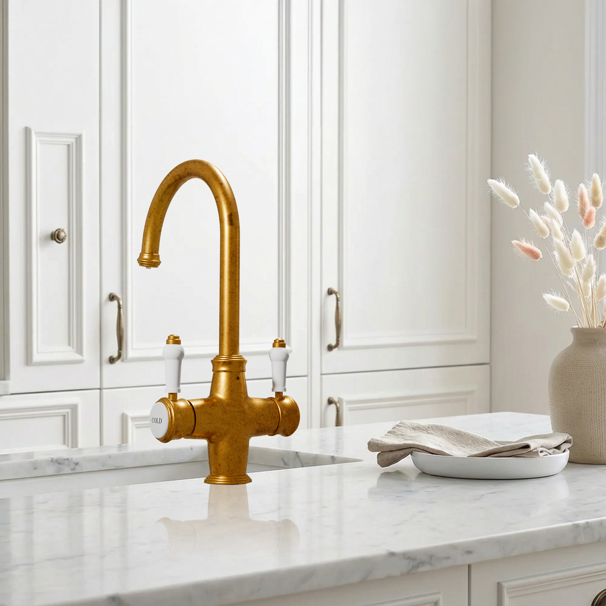 Hanström Sterling 3-in-1 Aged Brass