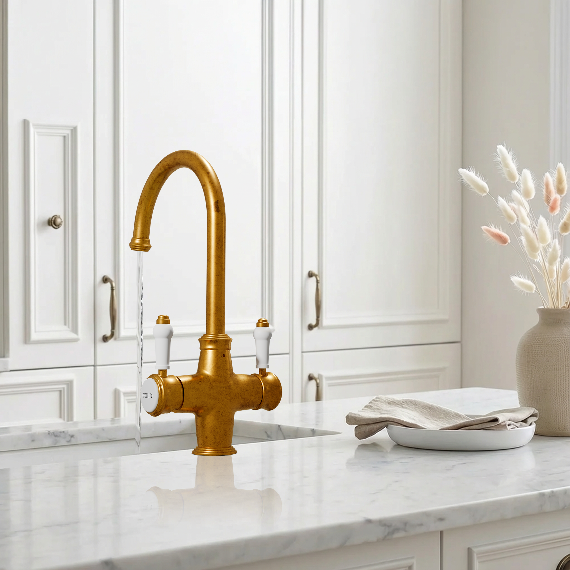 Hanström Sterling 3-in-1 Aged Brass