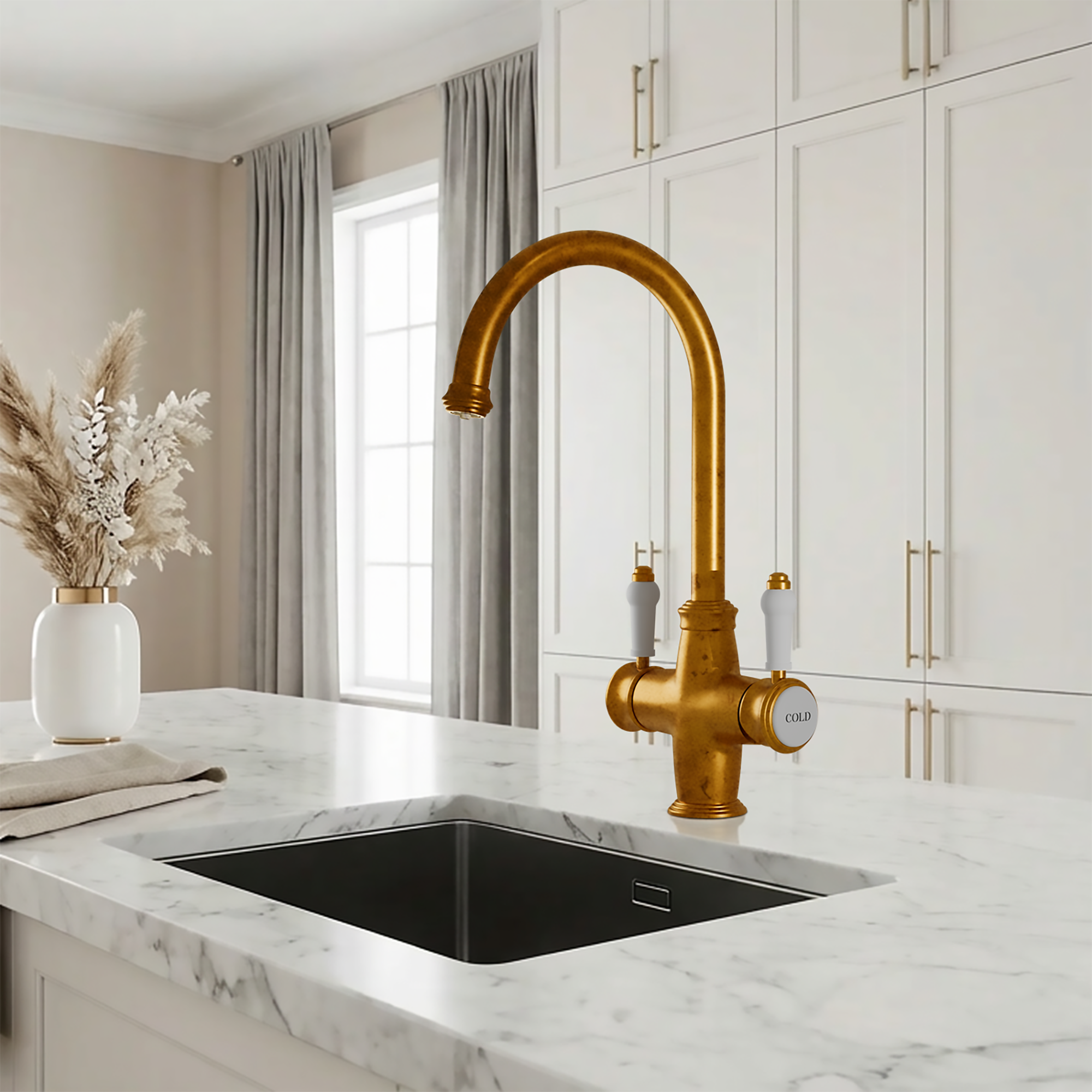 Hanström Sterling 3-in-1 Aged Brass