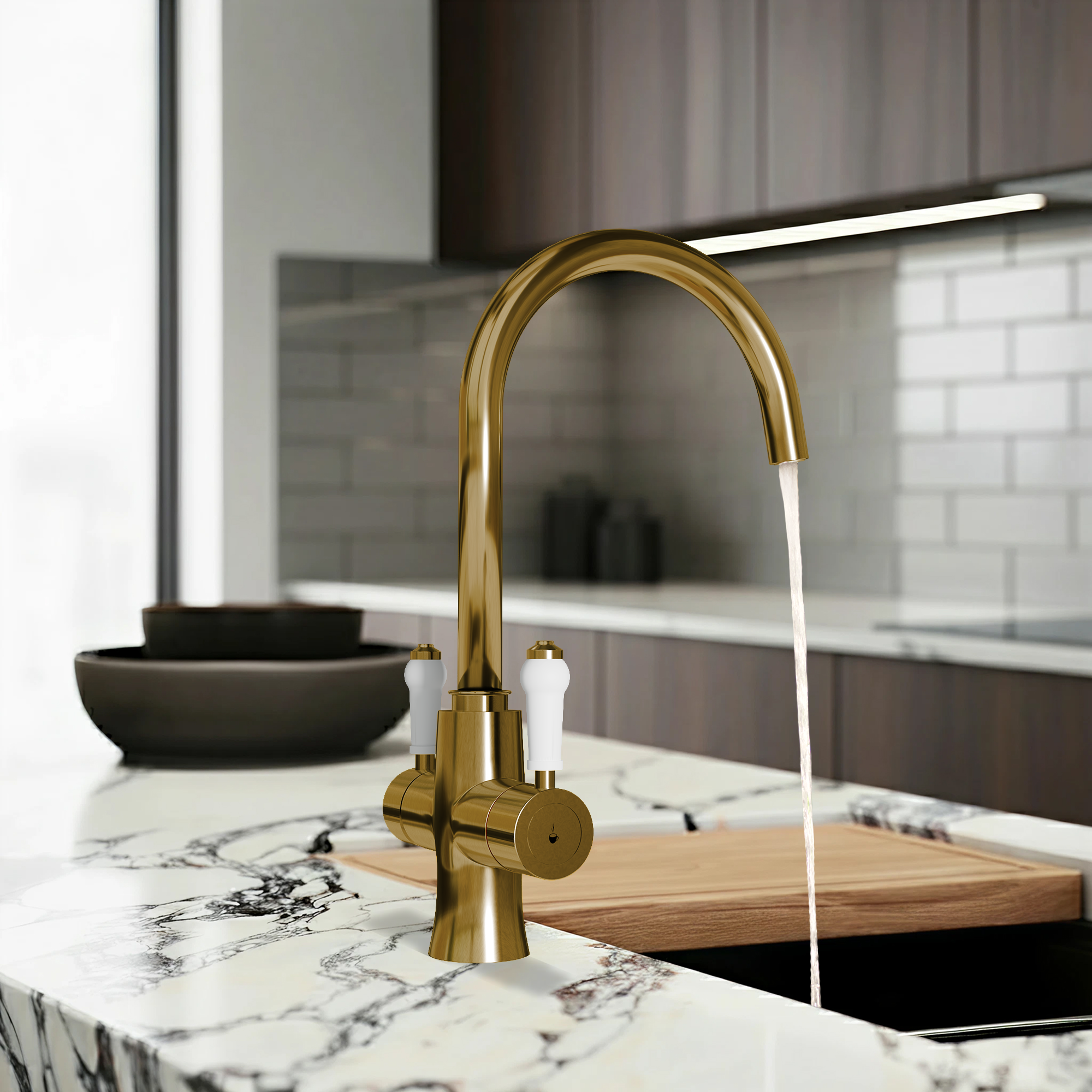 Fohen Fantale Pro Brushed Zirconium Gold