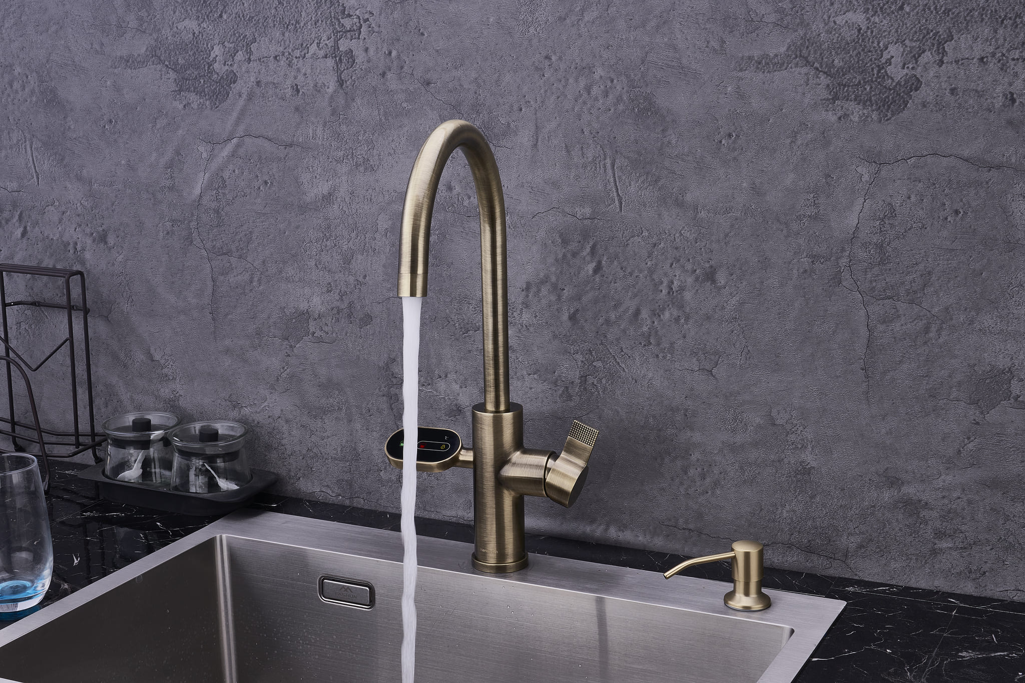 Hanström 4-in-1 Nexa Digital - Antique Brass