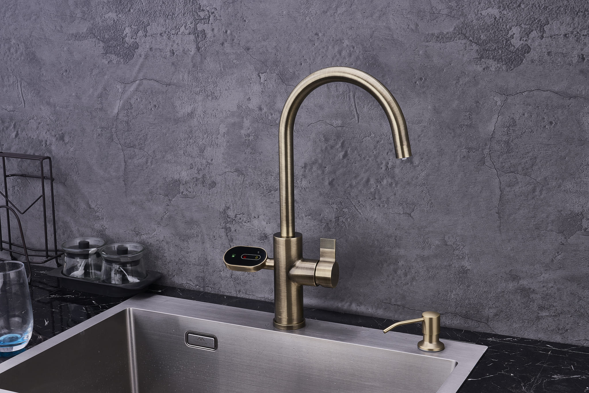 Hanström 4-in-1 Nexa Digital - Antique Brass