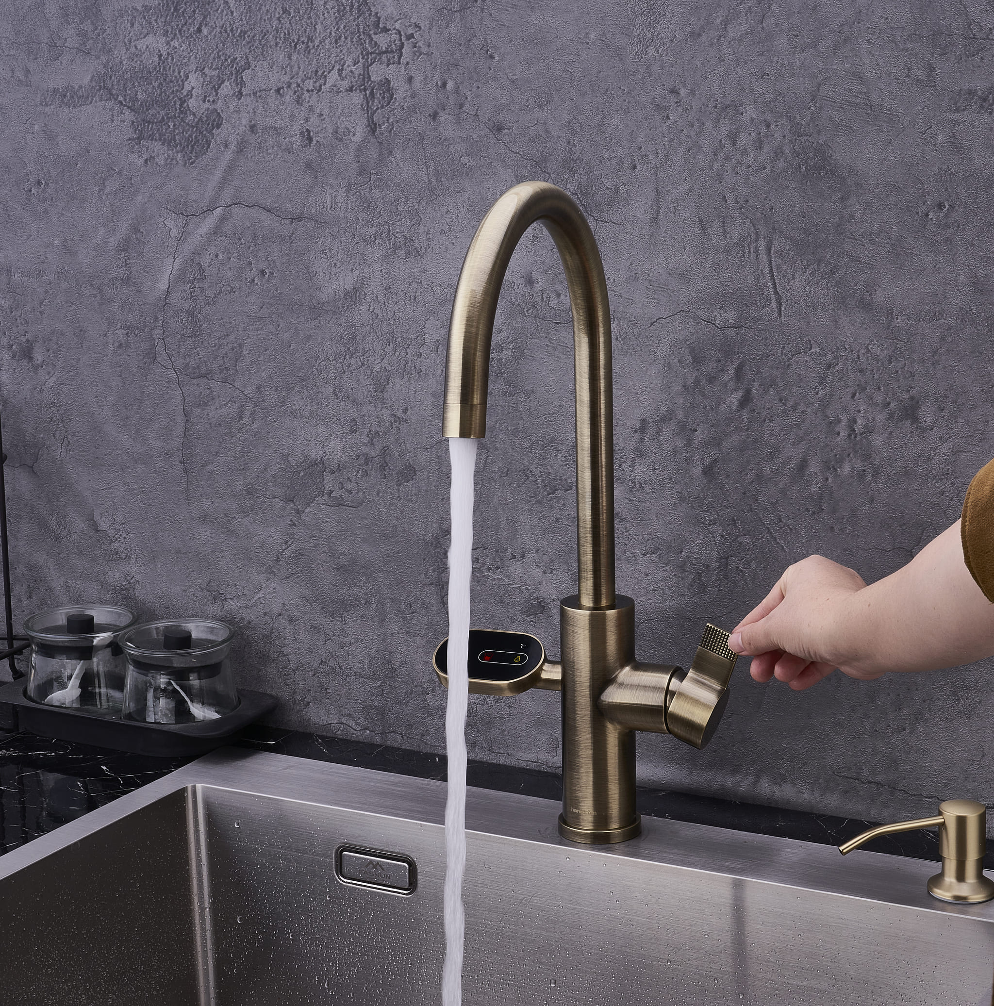 Hanström 4-in-1 Nexa Digital - Antique Brass