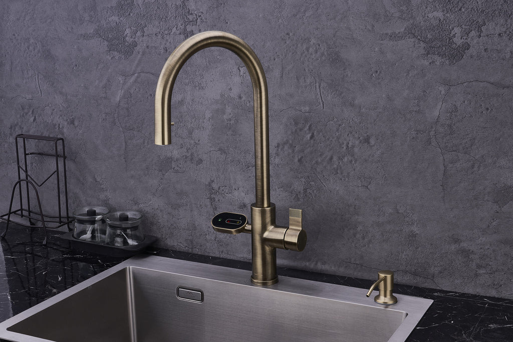 Hanström 4-in-1 Nexa Digital Pullout - Antique Brass