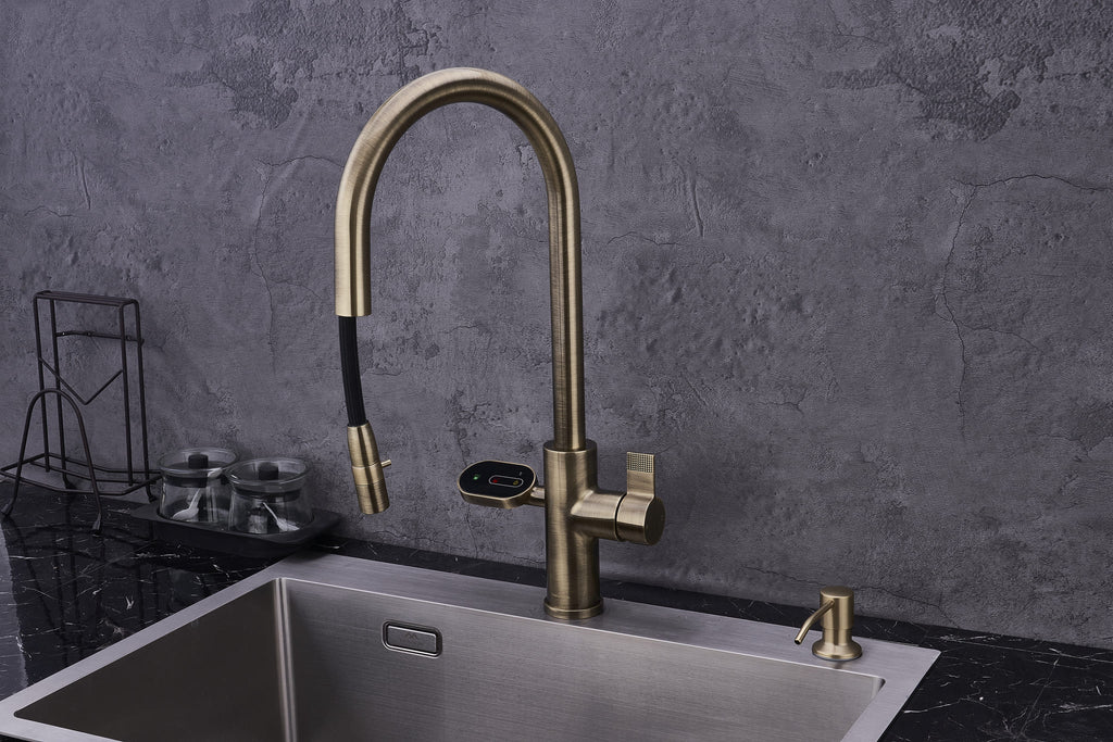 Hanström 4-in-1 Nexa Digital Pullout - Antique Brass