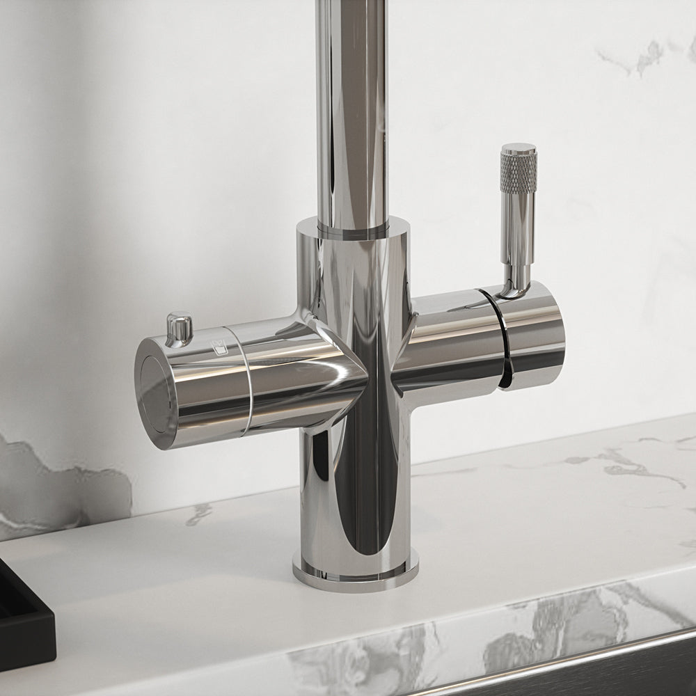 Hanström 4-in-1 Flex Pro Instant Boiling Water Tap - Chrome