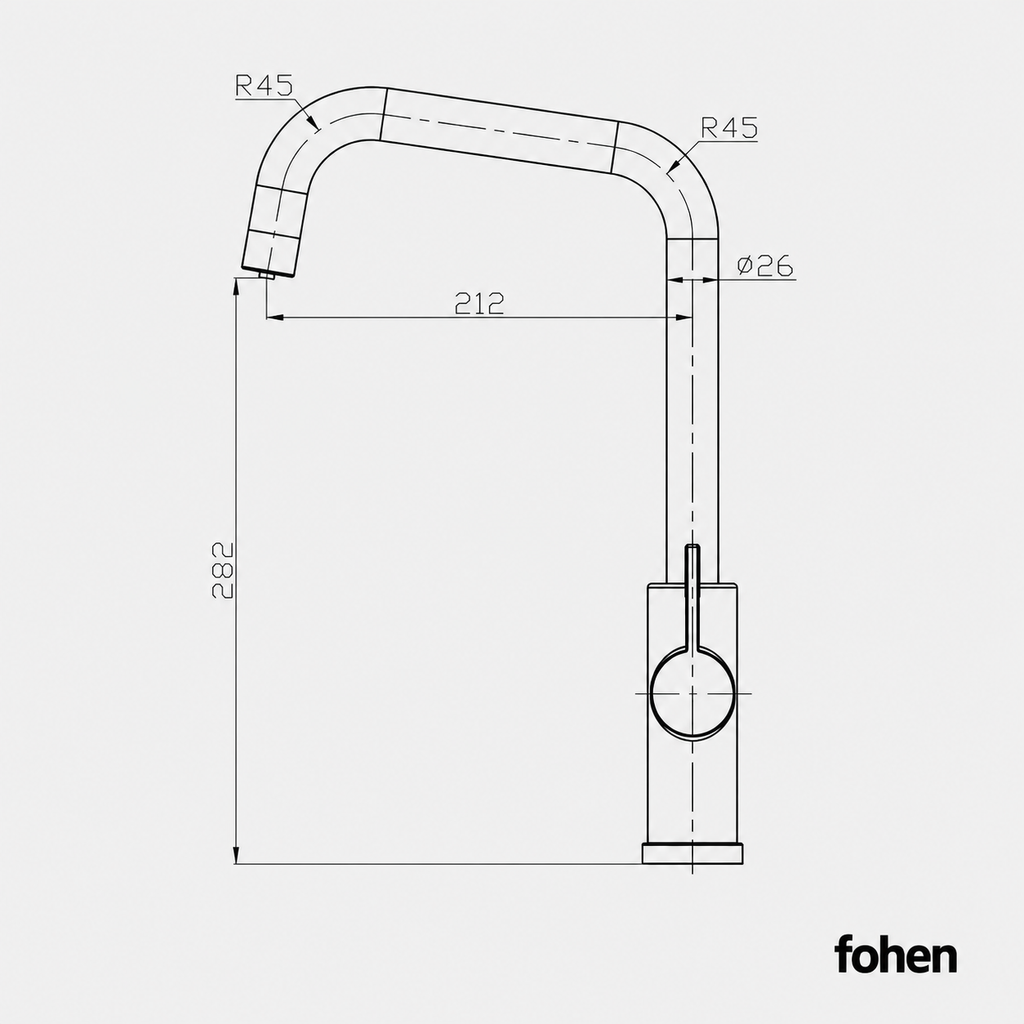 Fohen 4-in-1 Fedina Touch - Rose Gold