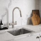 4-in-1 Hanström Flex Pro Instant Boiling Water Tap - Brushed Nickel