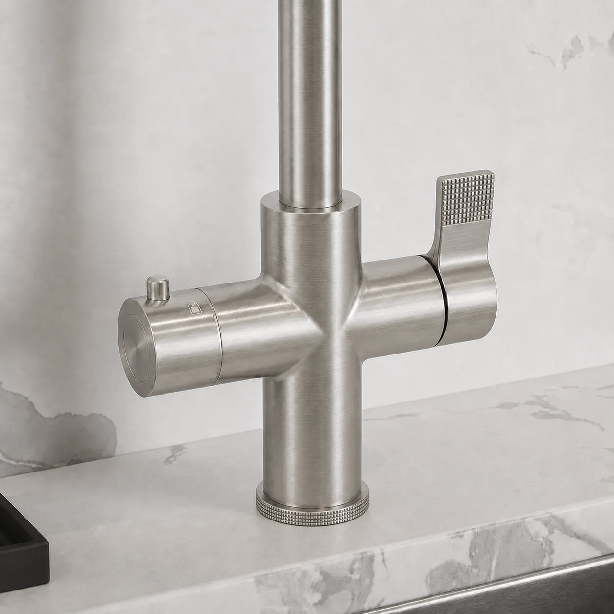 4-in-1 Hanström Flex Pro Instant Boiling Water Tap - Brushed Nickel