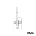 Fohen Fohen Florence Brushed Gold Boiling Water Tap