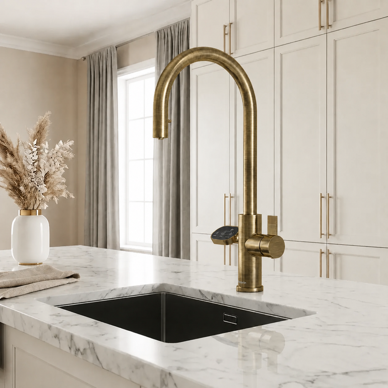 Hanström 4-in-1 Nexa Digital Pullout - Antique Brass