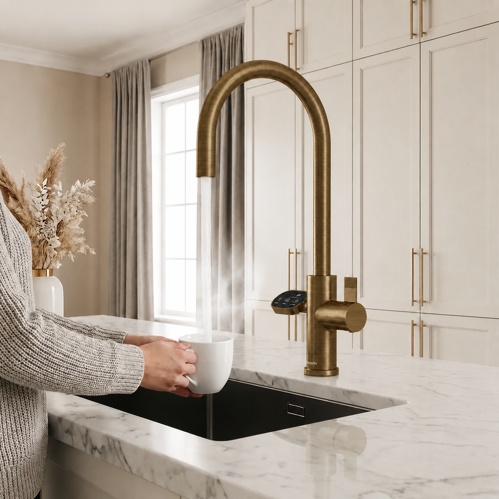 Hanström 4-in-1 Nexa Digital Pullout - Antique Brass